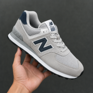 New Balance 574 Classic Grey Navy Original Oldsneakers